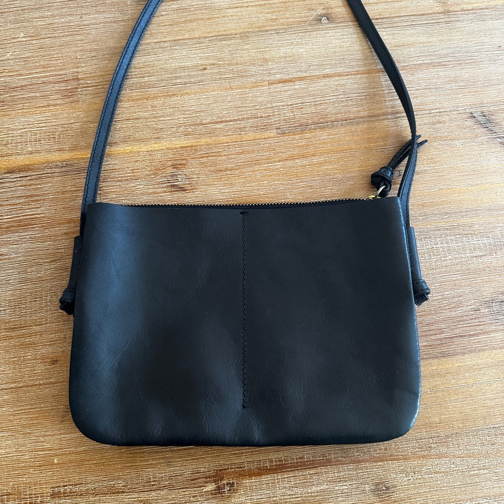 Madewell The Knotted Crossbody Bag, Black